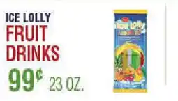 Circus Fruits ICE LOLLY FRUIT DRINKS offer