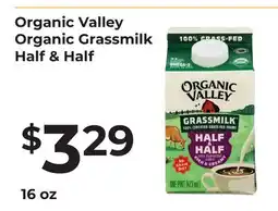 Lifethyme Organic Valley Organic Grassmilk Half & Half offer