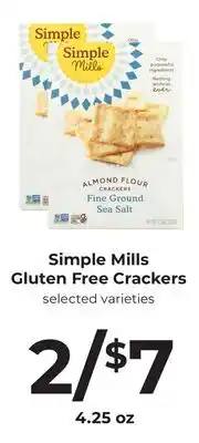 Lifethyme Simple Mills Gluten Free Crackers offer