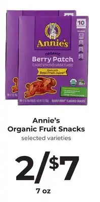 Lifethyme Annie's Organic Fruit Snacks offer