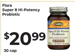 Lifethyme Flora Super 8 Hi-Potency Probiotic offer