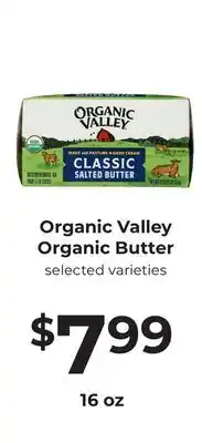 Lifethyme Organic Valley Organic Butter offer