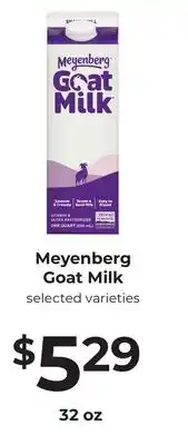 Lifethyme Meyenberg Goat Milk offer