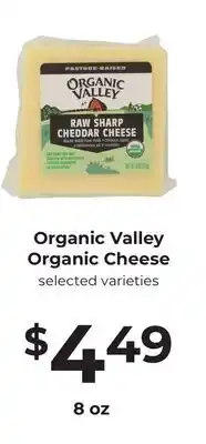 Lifethyme Organic Valley Organic Cheese offer