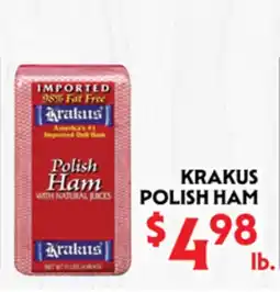 La Chiquita Food Market KRAKUS POLISH HAM offer