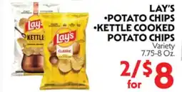 La Chiquita Food Market LAY'S POTATO CHIPS •KETTLE COOKED POTATO CHIPS offer