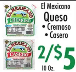 Garden Fresh Market El Mexicano Queso offer