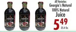Garden Fresh Market Georgia's Natural 100% Natural Juice offer