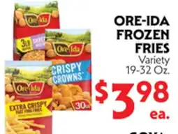 La Chiquita Food Market ORE-IDA FROZEN FRIES offer