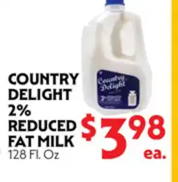 La Chiquita Food Market COUNTRY DELIGHT 2% REDUCED FAT MILK offer