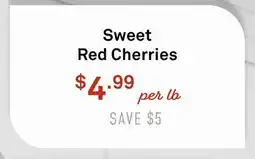 Standard Market Sweet Red Cherries offer