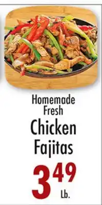Garden Fresh Market Homemade Fresh Chicken Fajitas offer