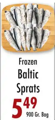 Garden Fresh Market Frozen Baltic Sprats offer
