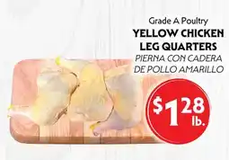 La Chiquita Food Market Grade A Poultry YELLOW CHICKEN LEG QUARTERS offer