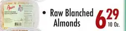 Garden Fresh Market Raw Blanched Almonds offer