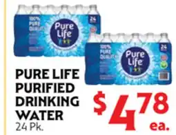La Chiquita Food Market PURE LIFE PURIFIED DRINKING WATER offer
