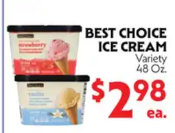 La Chiquita Food Market BEST CHOICE ICE CREAM offer