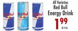 Garden Fresh Market All Varieties Red Bull Energy Drink offer
