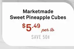 Standard Market Marketmade Sweet Pineapple Cubes offer
