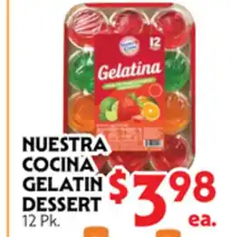 La Chiquita Food Market NUESTRA COCINA GELATIN DESSERT offer