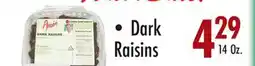Garden Fresh Market • Dark Raisins offer