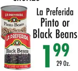 Garden Fresh Market La Preferida Pinto or Black Beans offer