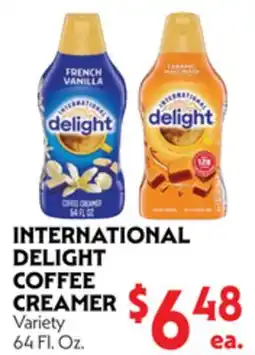 La Chiquita Food Market INTERNATIONAL DELIGHT COFFEE CREAMER offer