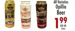 Garden Fresh Market All Varieties Opillia Beer offer