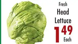 Garden Fresh Market Fresh Head Lettuce offer
