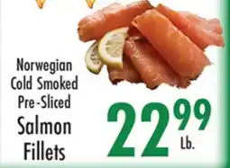 Garden Fresh Market Norwegian Cold Smoked Pre-Sliced Salmon Fillets offer