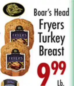 Garden Fresh Market Boar's Head Fryers Turkey Breast offer