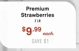 Standard Market Premium Strawberries offer