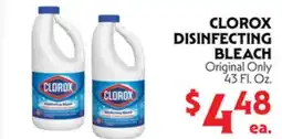 La Chiquita Food Market CLOROX DISINFECTING BLEACH offer