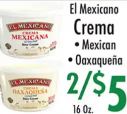 Garden Fresh Market El Mexicano Crema offer