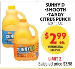 La Chiquita Food Market SUNNY D SMOOTH TANGY CITRUS PUNCH offer