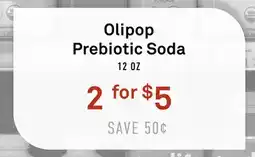 Standard Market Olipop Prebiotic Soda offer