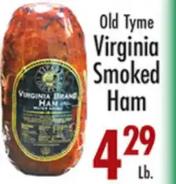 Garden Fresh Market Old Tyme Virginia Smoked Ham offer