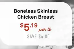 Standard Market Boneless Skinless Chicken Breast offer