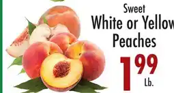 Garden Fresh Market Sweet White or Yellow Peaches offer