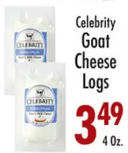 Garden Fresh Market Celebrity Goat Cheese Logs offer