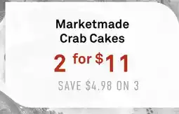 Standard Market Marketmade Crab Cakes offer