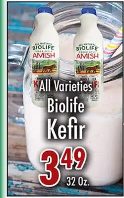Garden Fresh Market All Varieties Biolife Kefir offer