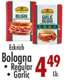 Garden Fresh Market Eckrich Bologna offer
