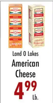 Garden Fresh Market Land O Lakes American Cheese offer
