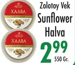 Garden Fresh Market Zolotoy Vek Sunflower Halva offer
