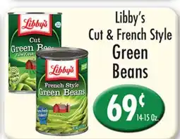 Garden Fresh Market Libby's Cut & French Style Green Beans offer