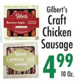 Garden Fresh Market Gilbert's Craft Chicken Sausage offer
