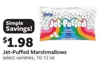 Fareway Jet-Puffed Marshmallows offer
