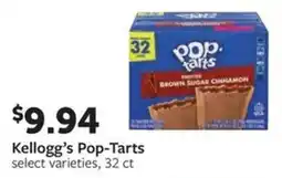 Fareway Kellogg's Pop-Tarts offer
