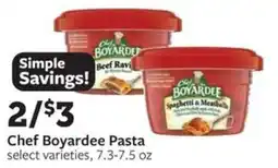 Fareway Chef Boyardee Pasta offer